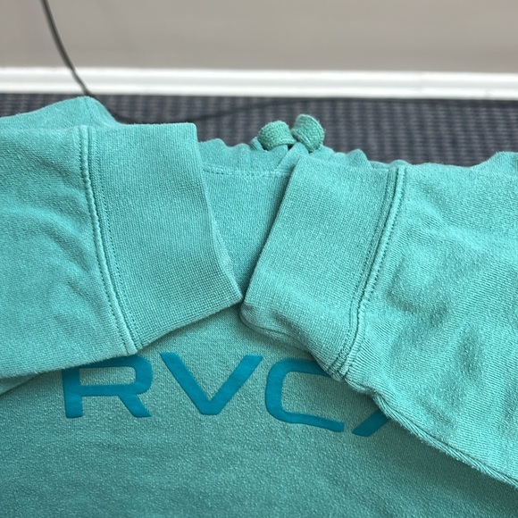 RVCA Green Hoodie, Size S - Picture 5 of 9